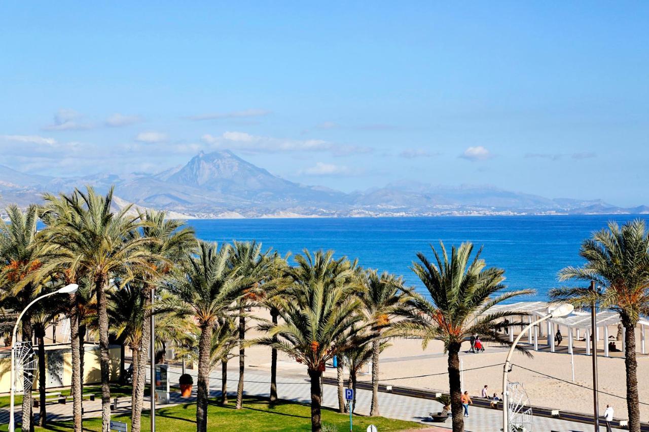 San Juan Beach Apartment With Ac And Views Аликанте Екстериор снимка